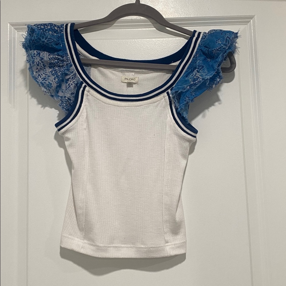 Anthropology Pilcro Top